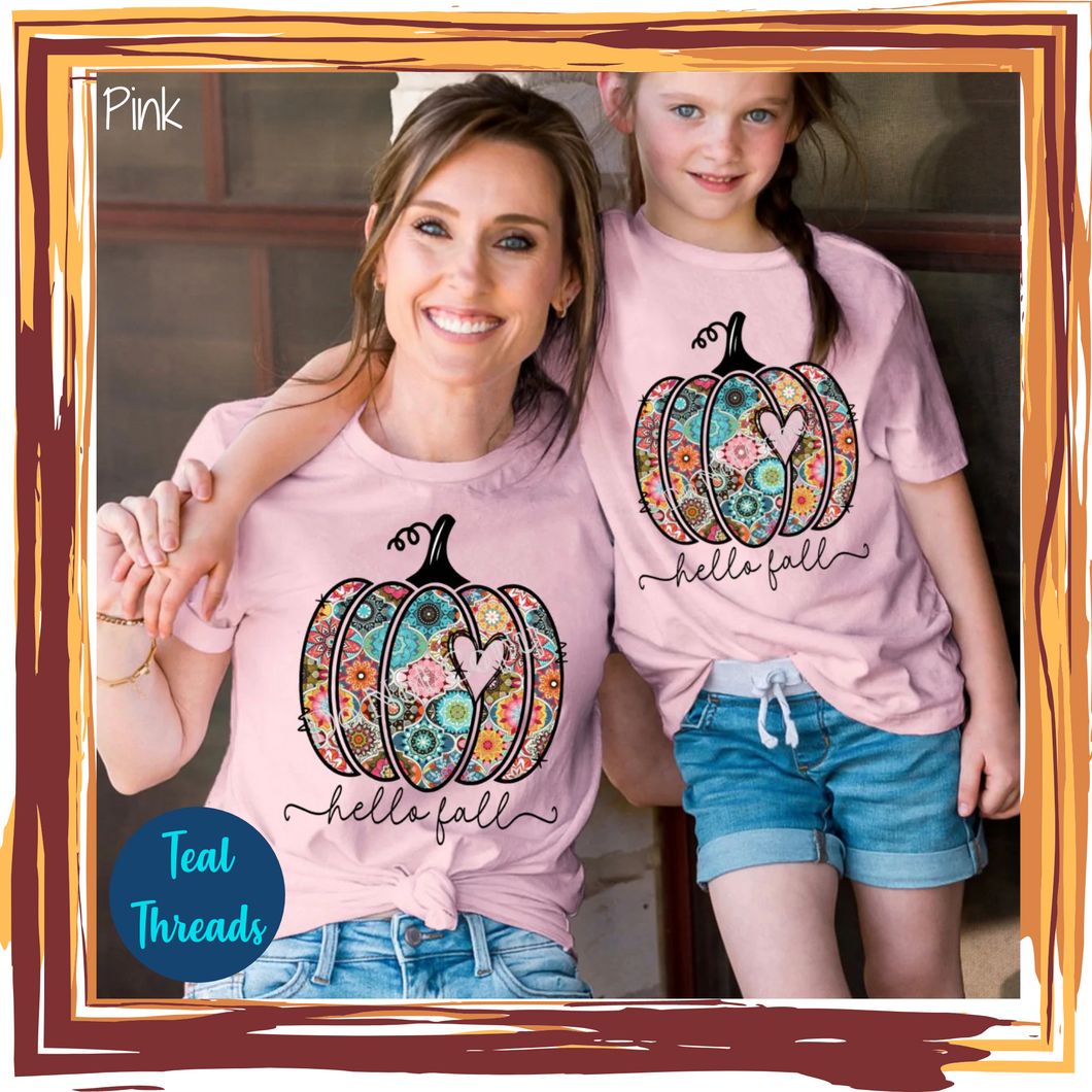 Boho Paisley Pumpkin