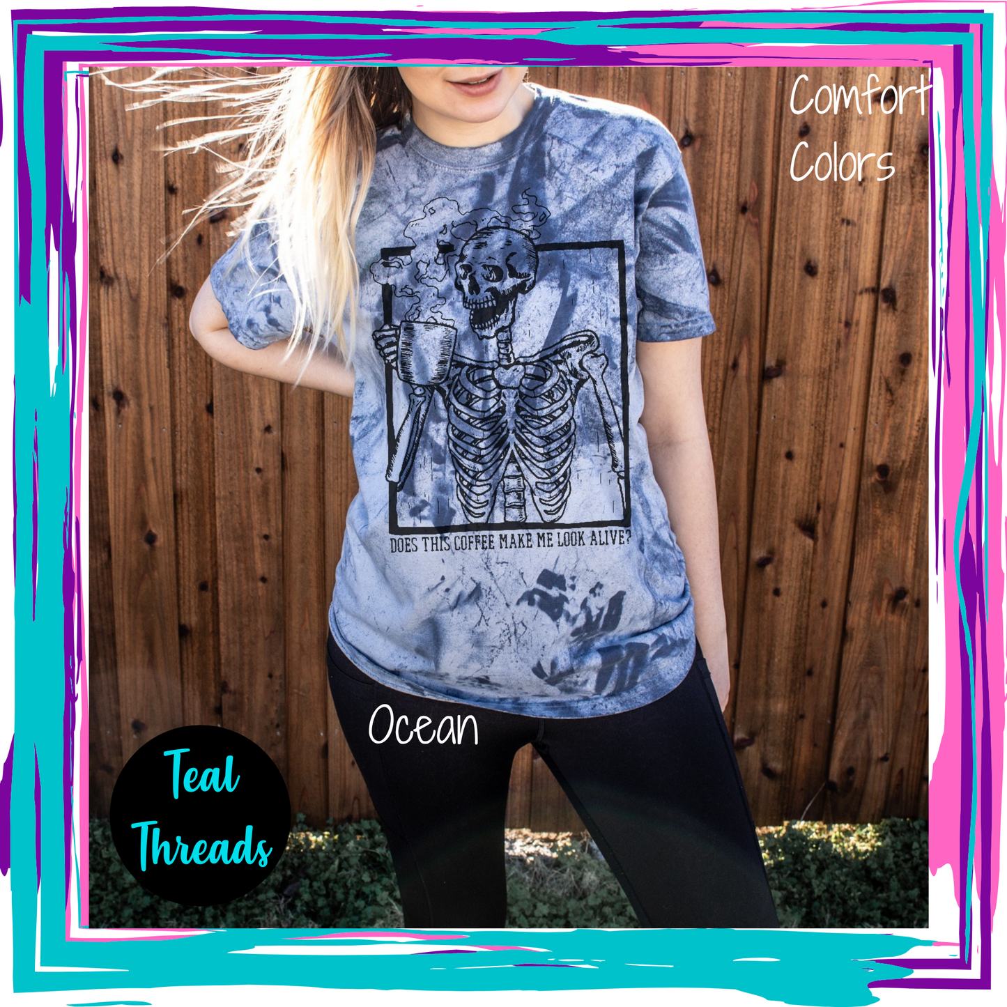 Does This Coffee Make Me Look Alive - Comfort Colors