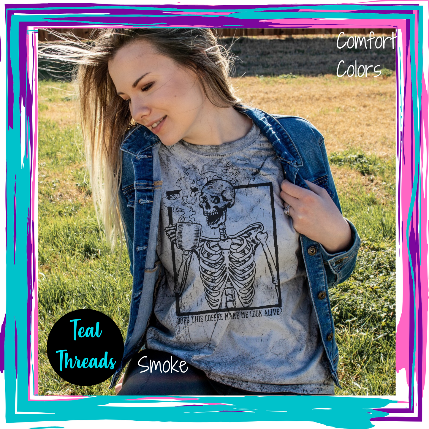 Does This Coffee Make Me Look Alive - Comfort Colors