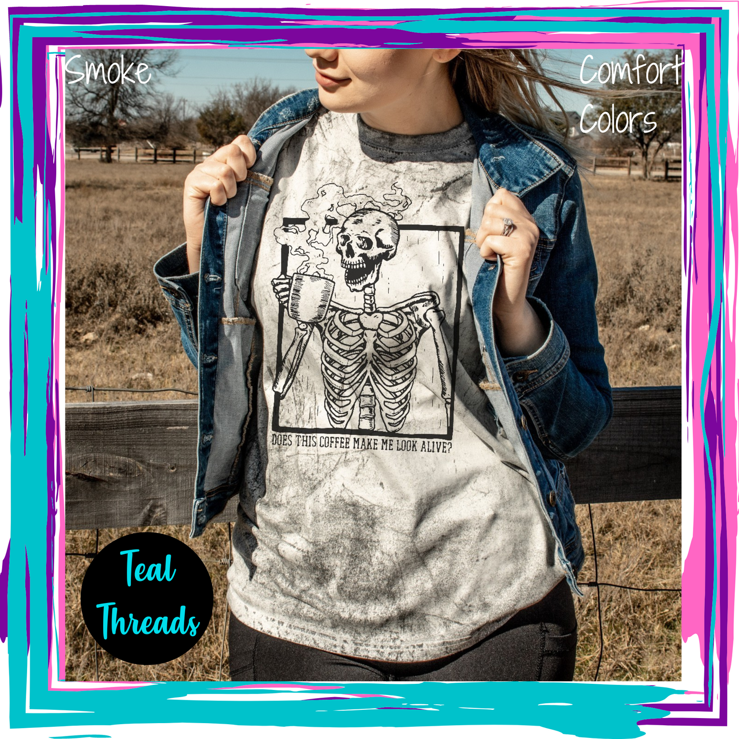 Does This Coffee Make Me Look Alive - Comfort Colors