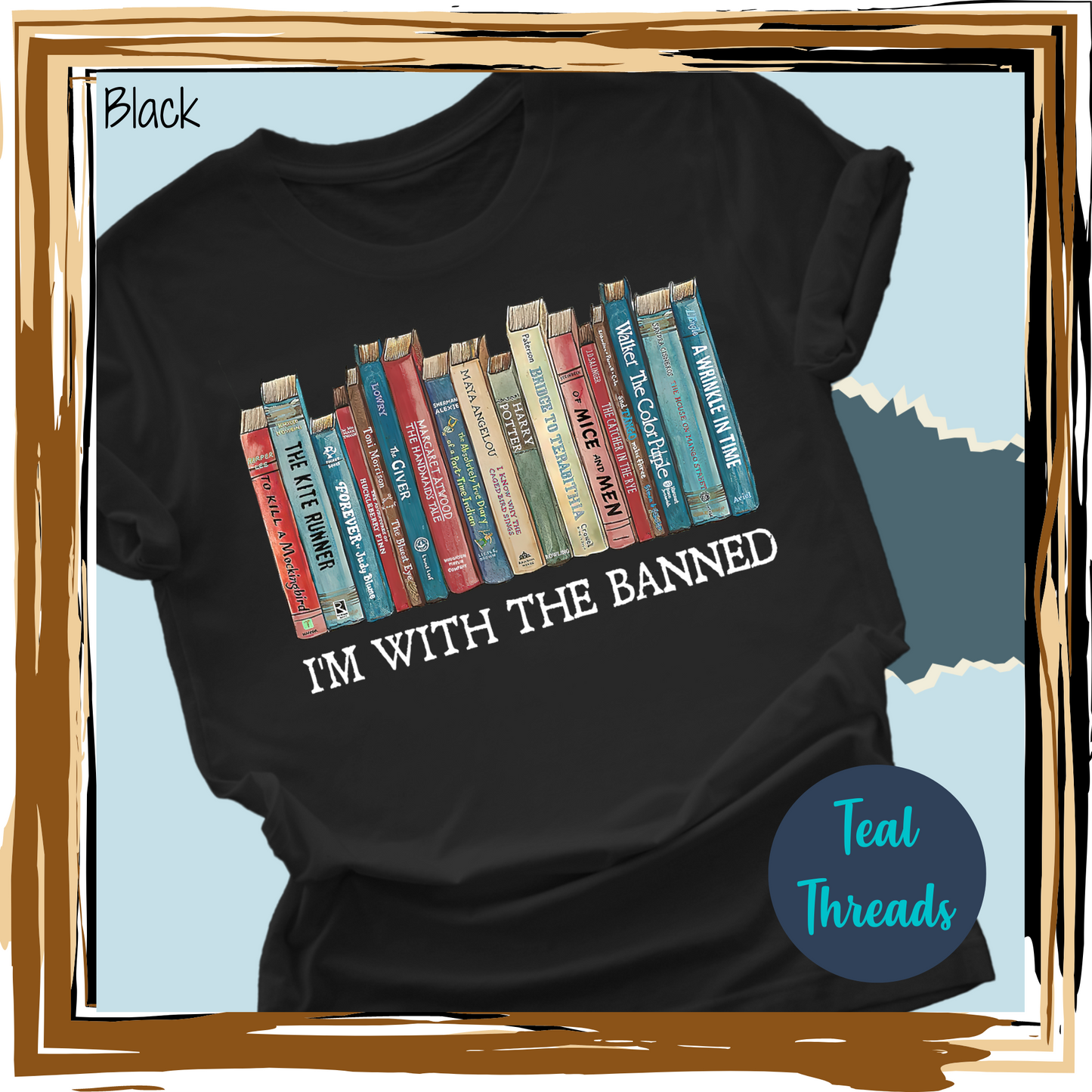 I'm With the Banned - White