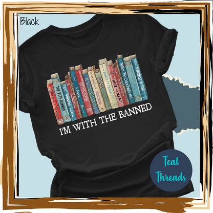 I'm With the Banned - White