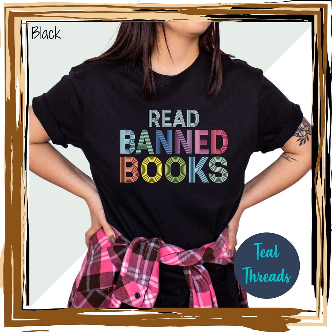 Read Banned Books - Rainbow