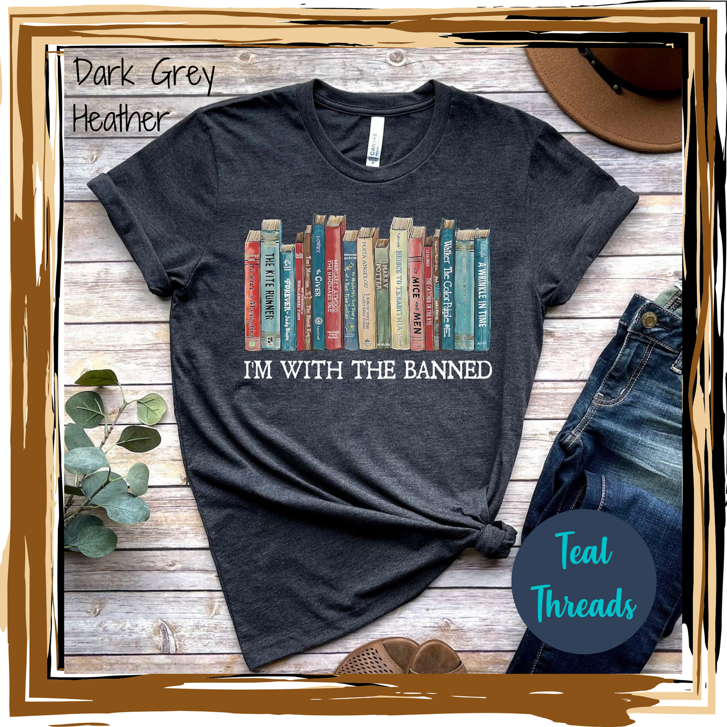 I'm With the Banned - White