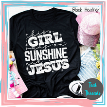 Load image into Gallery viewer, This Girl Runs On Sunshine And Jesus
