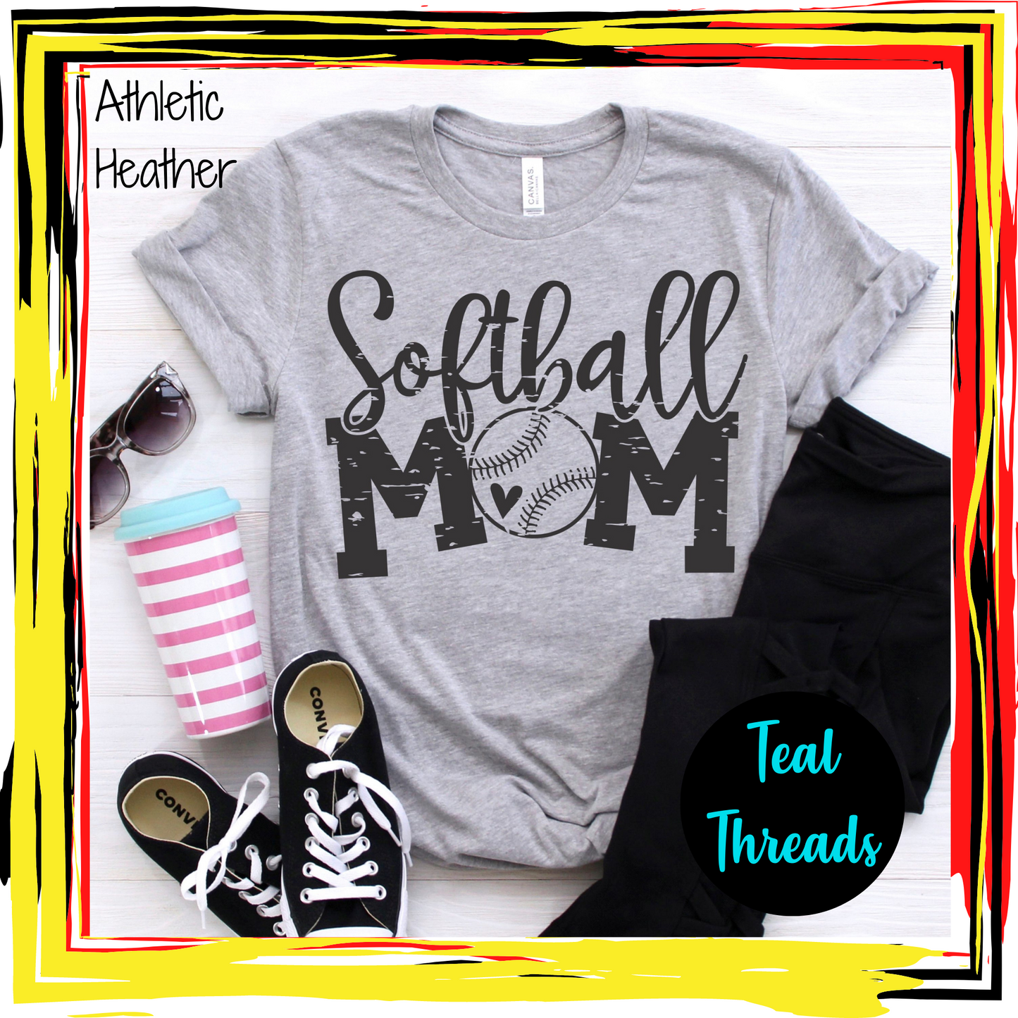 Softball Mom - black - 1 left in stock!