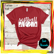 Load image into Gallery viewer, Softball Mom - white
