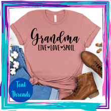 Load image into Gallery viewer, Grandma - Live Love Spoil
